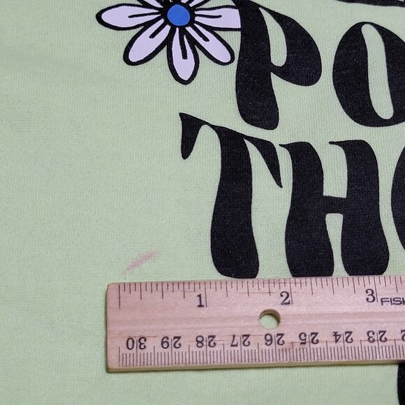 2Pc Justice LS Hoodie & Sweat Pants "Positive Thoughts Daily" - Size L (12/14) - Picture 10 of 15